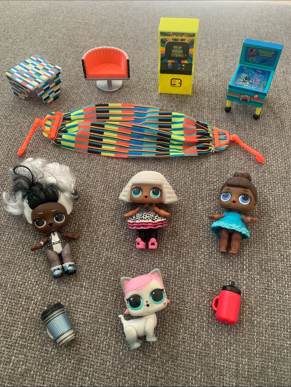 L.O.L. Surprise! Dolls Arcade Clubhouse Accessories Assortment